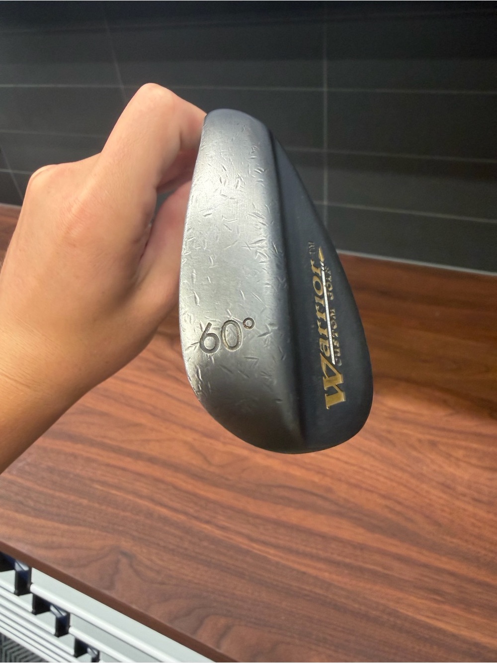 Warrior Men's Custom Golf Lob Wedge LW 60* Steel, Right-Handed
